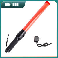 กระบองไฟ 3 จังหวะ แบบชาร์จไฟ กระบองled ไฟกระพริบ นิ่ง traffic baton 1200mAh กระบองโบกฉุกเฉิน 54CM สัญญาณติดต่อในการปีนเขาและแคมป์ปิ้ง