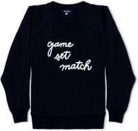 Ame &amp; Lulu Womens Sweatshirt (Game Set Match, L)