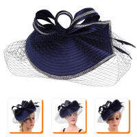 OULII Fascinator Hat Bandband Tea Tea Hat Hait ชิ้นผมมีเสน่ห์ทรงผมสไตล์ผม