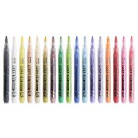 Acrylic Marker Pen Set Mark Art Painting Greeting Card Ceramic Tire Touch Up Marker For Cross-Border