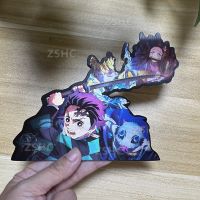 hotx【DT】 Yoriichi/Tanjirou Sticker Anime Demon Slayer Decals for CarRefrigeratorLaptopSuitcaseEtc.