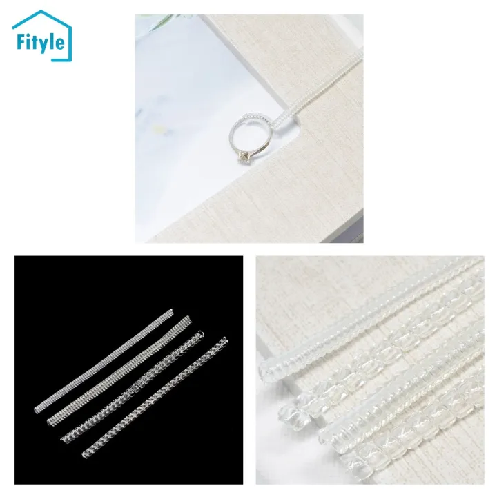 Fityle 8 Invisible Spiral Ring Sizer Adjuster Guard Tightener Reducer