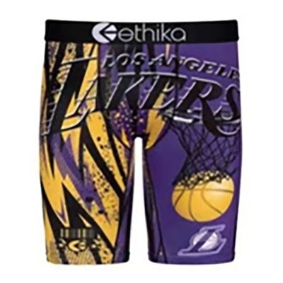 Ethika NBA Co branded Fashion Sports Underwear Boxer Cycling Underwear Quick drying Breathable Shorts Plus Size US Style Loose Underwear Surfing Beach Pants