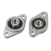 16Pcs Kfl08 Pillow Block Bearing 8mm Bore Diameter Zinc Alloy Rhombic Flange Bearing for Cnc