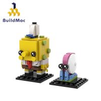 MOC-38051 Haibaobao and Xiaosnail children build building block ornaments Compatible with Lego building block toys