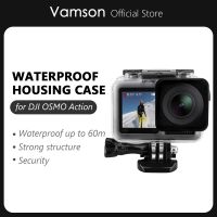 Vamson เคสกระเป๋ากล้องกันน้ำกล้องแอคชั่นแคมเมรา DJI OSMO,กล่องกรอบดำน้ำ60ม. สำหรับ OA05อุปกรณ์เสริม DJI