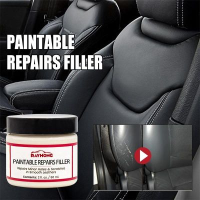 60ml Leather Filling Paste Car Repair Scratches Cracks Scratch Sofa Breakage Renovation