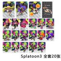 วางจำหน่ายล่าสุด20 In 1 Splatoon 1 2 3 Splatoon3บัตร Amiibo NFC Mini