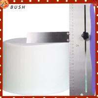 BUSH เหล็กไร้สนิม เครื่องขูดเค้กที่นุ่มนวลขึ้น 12นิ้วค่ะ สีม่วงสีม่วง ครีมเทียมเค้กปรับความสูงได้ สามารถให้บริการได้ เครื่องขูดครีม เค้กครีม