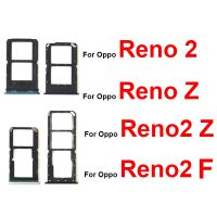 ถาดซิมการ์ดสําหรับ OPPO Reno 2 Reno 2F Reno Z Reno 2Z ซ็อกเก็ตซิมการ์ด SD Card Reader Holder Slot อะไหล่