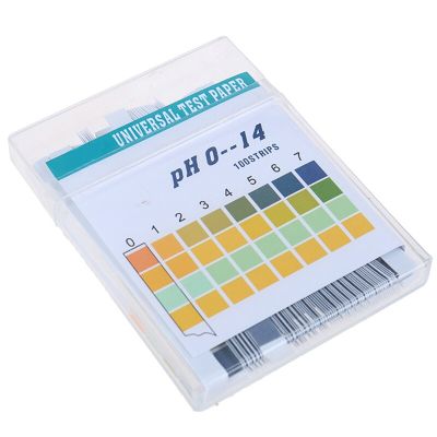 100Pcs 0-14 PH Test Strips Litmus Paper Universal Alkaline Acid Indicator Paper for Water Saliva Soil Aquariums PH Tester Strips Inspection Tools