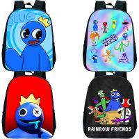 Funny Rainbow Friends Game Backpacks Kindergarten Childrens Backpack Kids Toddler Mini Knapsack Boys Girls Cartoon School Bags