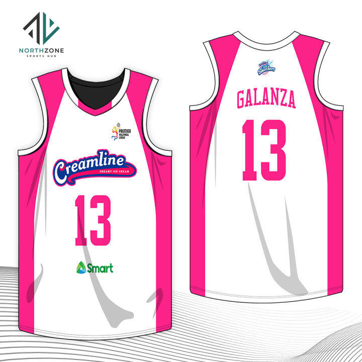 NORTHZONE PVL Creamline Volleyball Jersey Full Sublimated Volleyball
