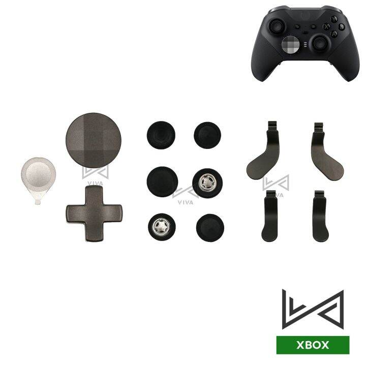 tech-savvy-สำหรับ-xbox-elite-wireless-controller-series-2-thumbsticks-โลหะ-grips-analog-stick-d-pads-ปุ่มปรับเครื่องมือ