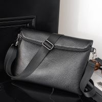 [COD] High-quality mens bag casual layer cowhide shoulder document