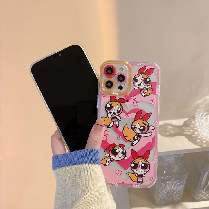 เคสสำหรับ-infinix-hot-20-play-20i-10-10s-10i-9-8-note-11-12เคสมือถือนิ่มกันกระแทก-buttercup-ฟองนมป้องกันการตกซิลิโคน-tpu-การ์ตูนอะนิเมะใส