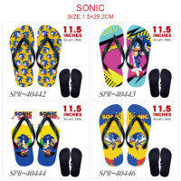 Sonic รองเท้าแตะ Ultrasonic Mouse Cartoon Flip-Flops Flip Flops รองเท้าแตะหน้าแรกรองเท้าชายหาดรองเท้าชายและหญิง Holiday รองเท้าแตะ