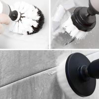 ‘；。【； 2/3.5/4/5 Electric Scruer Brush Drill PP Round All Purpose Cleaner Car Detailing Brush Tool Plastic Carpet Glass Brush Kit