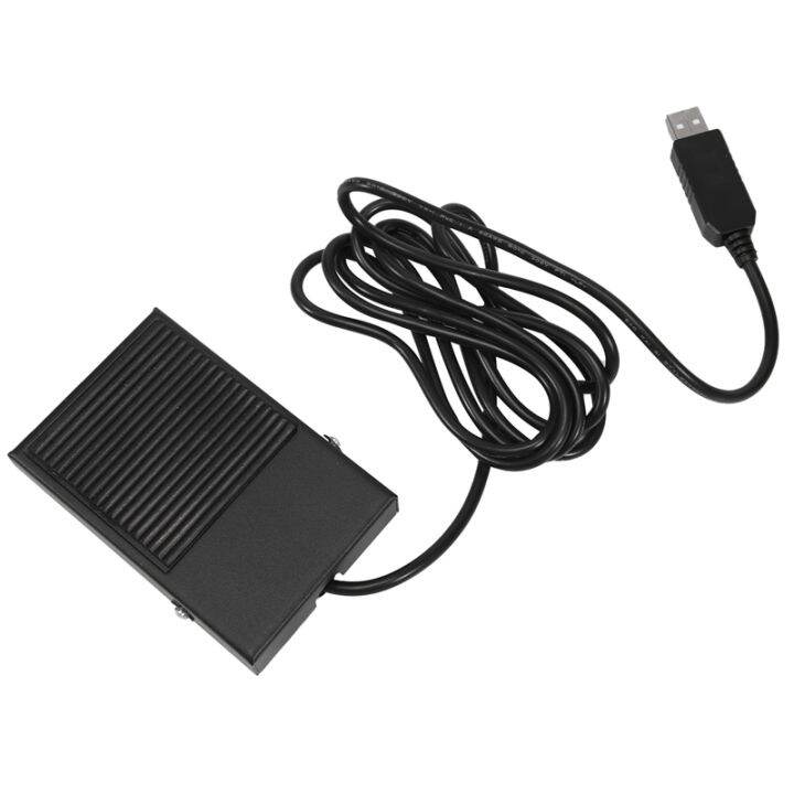USB Foot Switch Metal Foot Switch Keyboard Pedal for HID PC Computer
