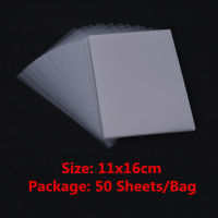 50pcsLot Plastic Window Sheet 11*16cm Size for Crafts Handmade Shaker Cards Decoration Cardstock DIY Scrapbooking