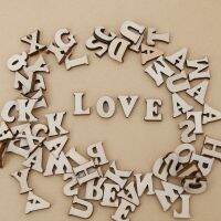 【YF】▦  200Pcs Mixed A-Z Alphabet Wood Number Sticker Hand Scrapbooking Figurines Miniatures