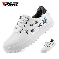 PGM Girls Golf Shoes Boys Waterproof Breathable Sneakers Children Soft Sole Non-slip Lightweight Trainers