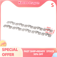 Kocoo 10pcs สแตนเลสตะขอหัวเข็มขัดกับสกรู53mm/44mm แขวน