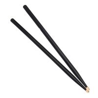 Black Natural Maple Wood 5A Drum Stick Drumstick with Oval shaped tip A Pair