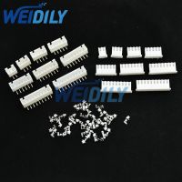 20 Sets XH2.54 wire Connector XH 2.54mm Right Angle Curved pin Header Housing Terminal for PCB Car 2/3/4/5/6/7/8/9/10Pin