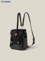 Fengling กระเป๋าเป้สะพายหลังหญิง 2023 ใหม่ Small Fragrant Wind Chain School Shoulder Messenger