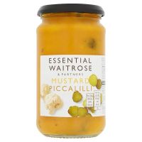 Waitrose Essential Mustard Piccalilli 460g. เวทโทรส เอสเซนเชี่ยล พิคคาลิลลิ มัสตาร์ด