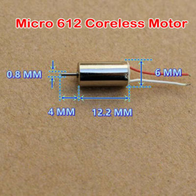 2PCS Micro Mini 612 614 615 716 816 820 Coreless Motor DC 3.7V 50000RPM High Speed Strong Magnetic  RC Drone Airplane Model Electric Motors