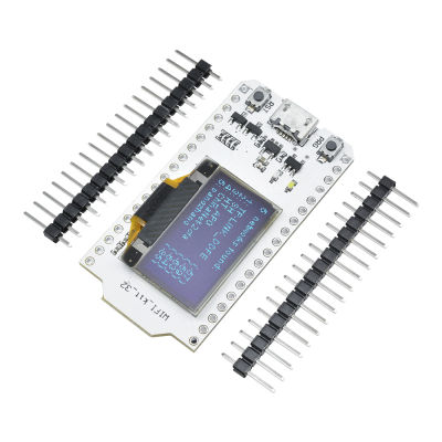 ESP32 0.96นิ้วสีฟ้า OLED จอแสดงผลดิจิตอลบลูทูธ WIFI ชุด32โมดูล CP2102อินเทอร์เน็ตคณะกรรมการพัฒนาการสำหรับ A Rduino