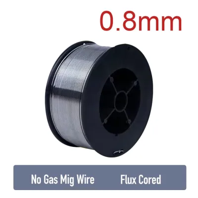 0.8mm Flux-core Solder MIG Soldering Wire Roll Welding Wire No Gas  Self-shielded  Welder Accessories For Soldering 0.45kg/1kg