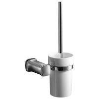 Creative bathroom 304 stainless steel toilet brush toilet porcelain cup bathroom hardware hanging