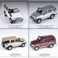 Para6464 1/64 Scale ToYyoTta Land Cruiser 76 Diecast Alloy Toy Cars Simulation Model For Collection gift