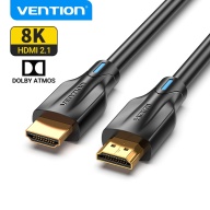 Cáp HDMI 2.1 Vention 5 Mét tốc độ cao 48Gbps 8K 60Hz chuyển đổi DR Dolby Atmos eARC thumbnail