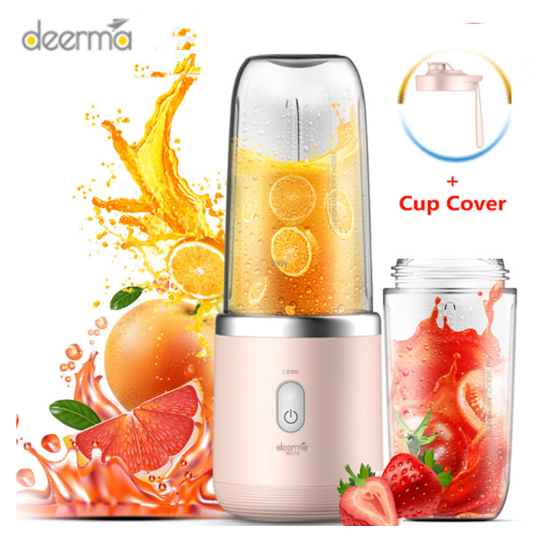 Original Deerma Cordless Electric Juicer 400ml Blender Mini