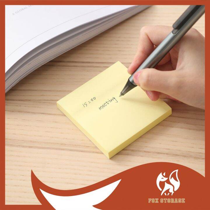 Deli Sticky Note Note Book Label Message Note Can Tear Small Memo Note