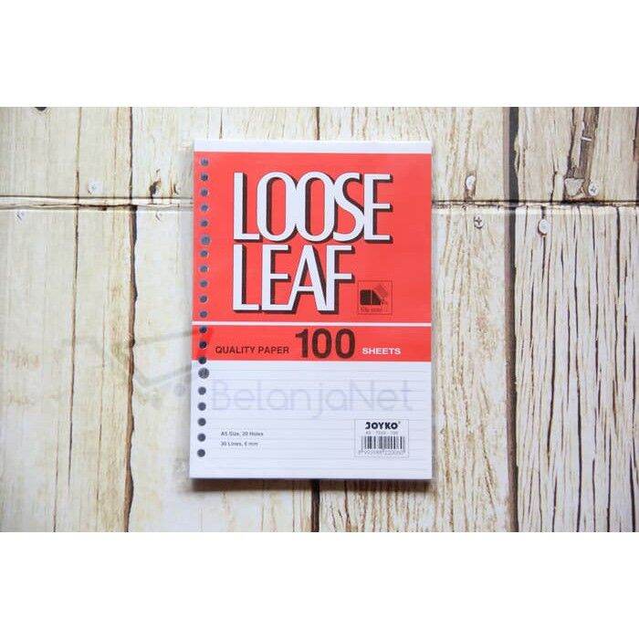 Loose Leaf [Kertas File] Joyko A5 100 Lembar | Lazada Indonesia