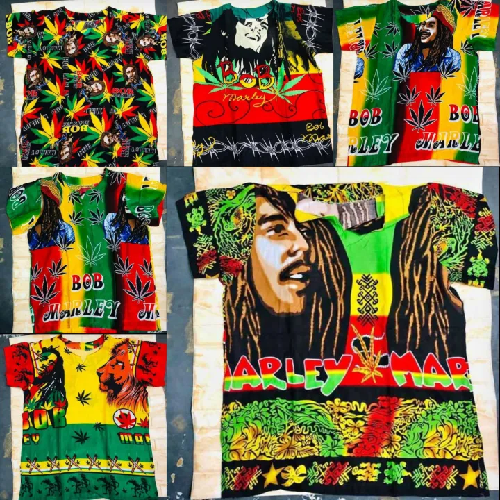 Bob Marley Rasta Shirt Lazada Ph 3636