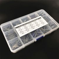 【CW】 15values 150pcs 16V/25V/35V/50V (1uF to 470uF) mix Electrolytic capacitor kit with a free storage box