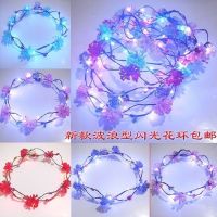 【CW】 New colorful luminous rattan headdress headband led lights concert childrens stall toys hot