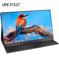 UPERFECT 15.6 "จอภาพแบบพกพาสำหรับแล็ปท็อปพีซี IPS 4พัน UHD หน้าจอภายนอกมือถือจอแสดงผล LCD USB C X PS4สวิทช์ศัพท์ HDMI