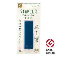 MIDORI [LIMITED EDITION] XS Stapler Navy-Blue / เครื่องเย็บแบบพับได้ ขนาด XS สีน้ำเงินนาวี (limited edition) แบรนด์ MIDORI จากประเทศญี่ปุ่น (D35371006)