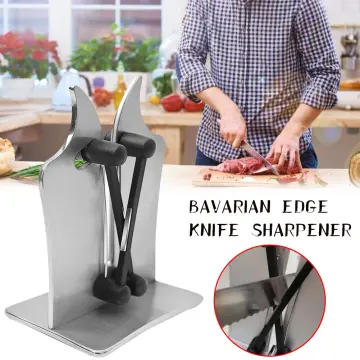 Bavarian Edge Knife Sharpener - Black Diamond Edition - Kitchen Stainless  Steel 