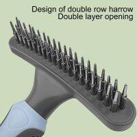 【FCL】﹍ Handle Massage Dog Rake Grooming Comb Supplies