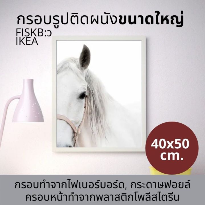 กรอบรูป-กรอบรูปขาว-กรอบรูปขนาดใหญ่-กรอบรูปติดผนัง-photo-frame-ขนาด-50x70-40x50-30x40-ซม