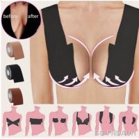 【CW】✆✱✗  Invisible Chest Stickers Push Up Nipple Straplesss Elastic Muscle Patches Bandages Gather Breast