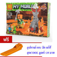 ND THAILAND  ของเล่นเด็กชุดตัวต่อเลโก้มายเวิลด์ LEZI MY WORLD 69 PCS 93060 (แบบที่1)